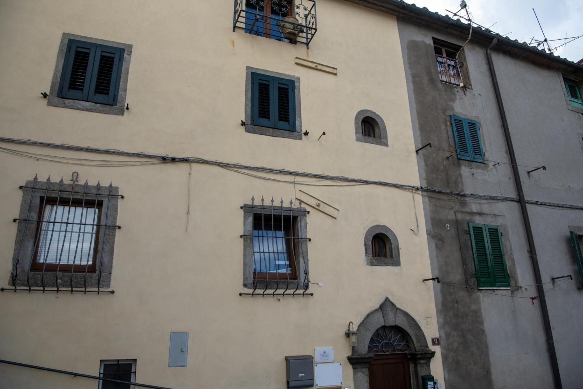 Ferienwohnung Andrea'S Nido Castel del Piano  Exterior foto